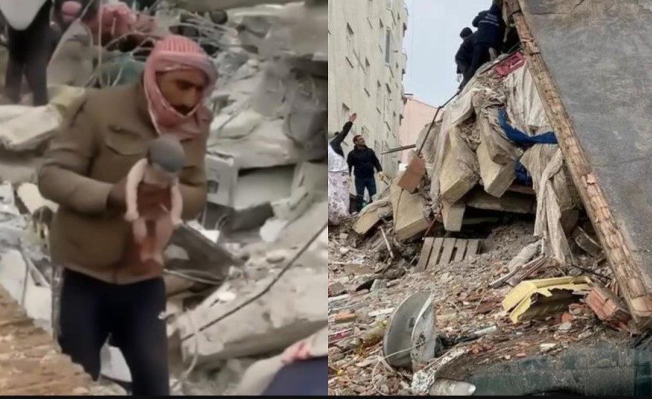 Intentan secuestrar a bebé que nació bajo los escombros en Siria