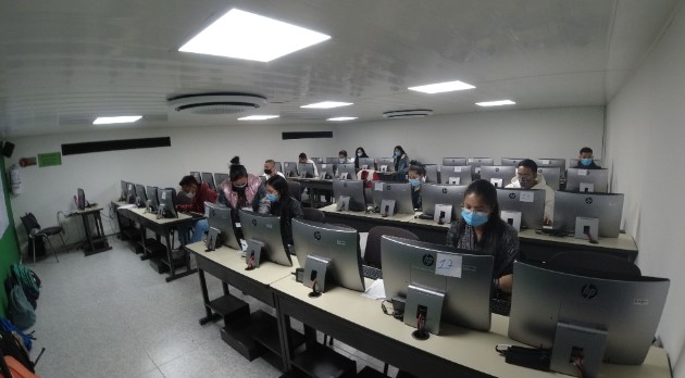 Las pruebas fueron aplicadas entre el 8 y 9, y el 22 y 30 de octubre del año pasado a estudiantes universitarios y técnicos y tecnólogos