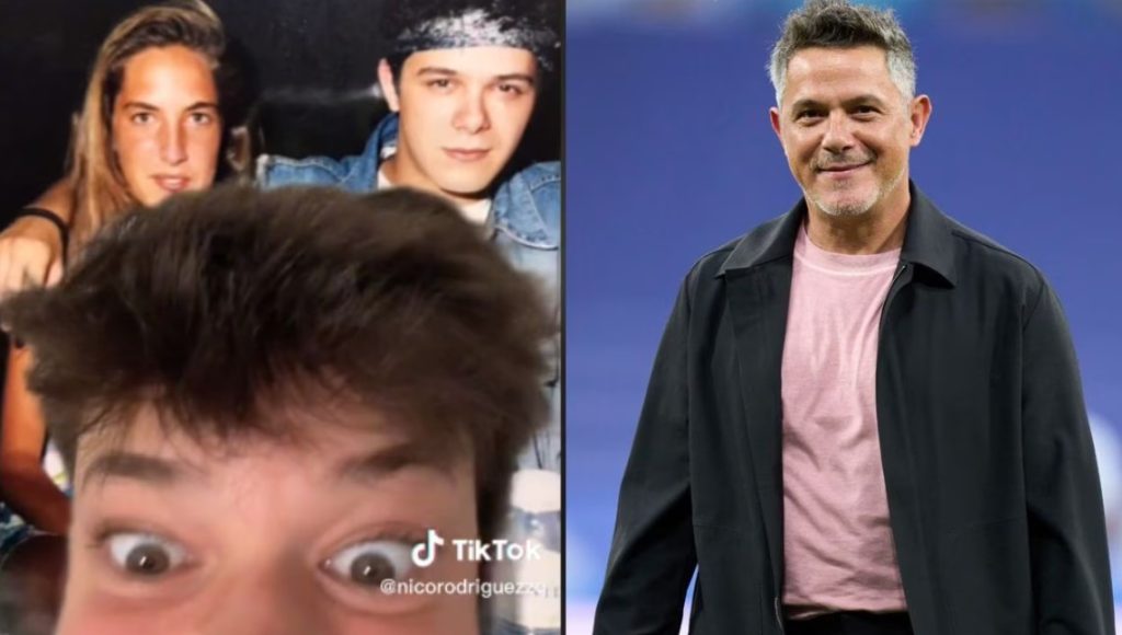 Joven se hace viral en Tik Tok al recordar que su mamá rechazó a Alejandro Sanz en su adolescencia