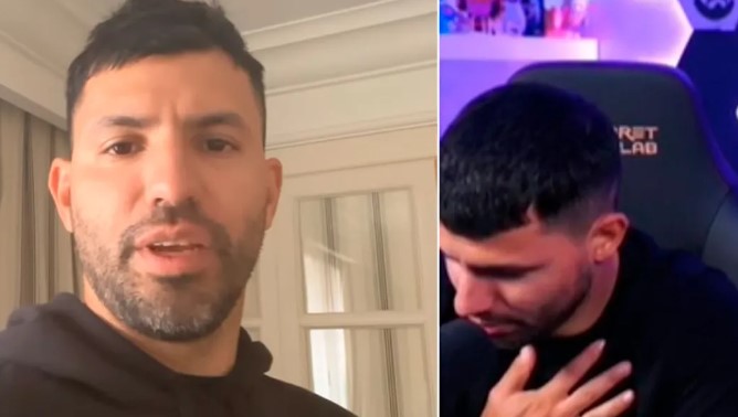El Kun Agüero tranquiliza a sus seguidores tras sufrir aparente arritmia durante una transmisión en vivo por Twitch