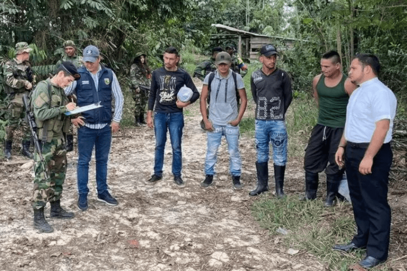 Liberan a cuatro venezolanos que fueron secuestrados por las disidencias de las FARC en el Catatumbo