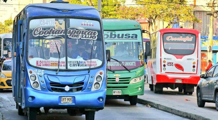 Conductor de bus en Barranquilla se perdió de la ruta en su primer día de trabajo