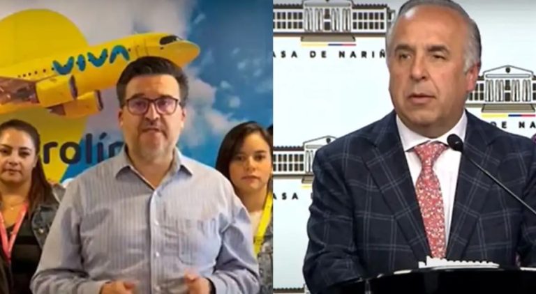 Con motivo del caso Viva Air el ministerio de Transporte podría intervenir el mercado aéreo colombiano. Foto: Youtube
