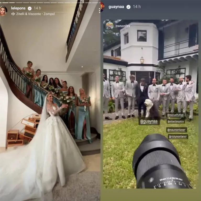 La boda de Lele Pons y Guaynaa estuvo repleta de lujos y famosos: desde Chayanne hasta Paris Hilton