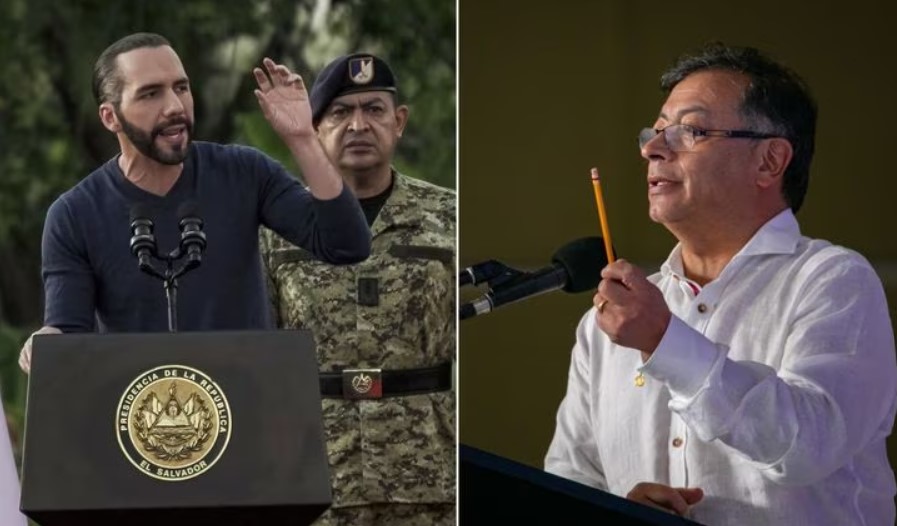 Petro y Bukele discutieron nuevamente en Twitter