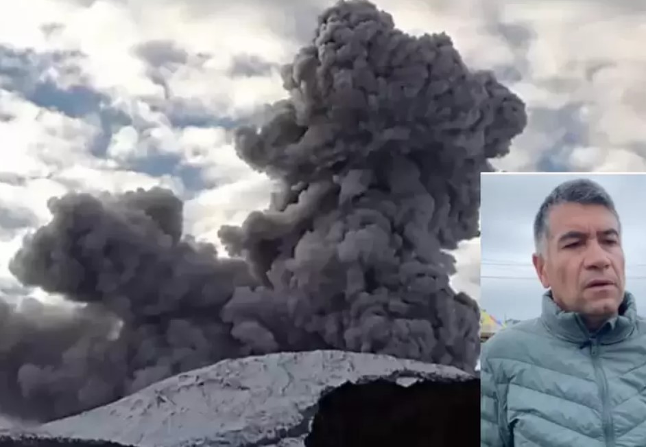 Alcalde de Murillo pide ayuda del Gobierno ante posible erupción del volcán Nevado del Ruiz