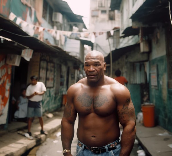 Inteligencia artificial muestra cómo se verían algunas celebridades viviendo en ambientes precarios