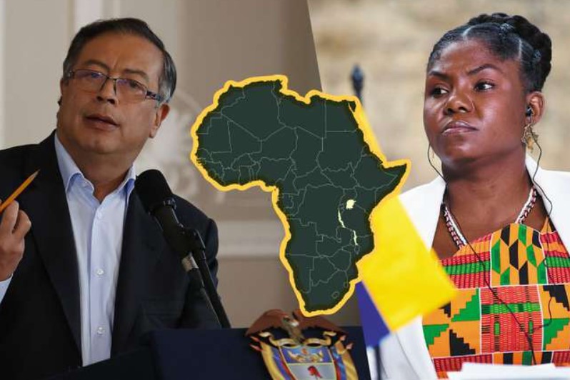 La justificación del presidente Petro al viaje que hará la vice Francia Márquez a África