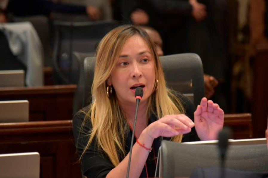 Katherine Miranda ratifica su postura de rechazo a la reforma a la salud y a la ministra Carolina Corcho