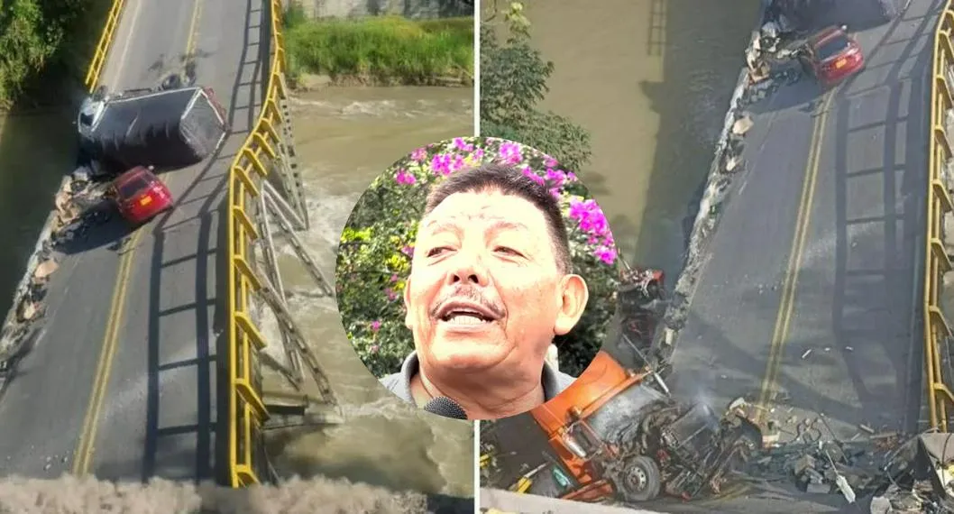 “Auxilio, auxilio”: hombre contó cómo se salvó de morir en caída del puente La Vieja