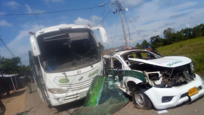 ELN se atribuyó el ataque con explosivos en Tibú