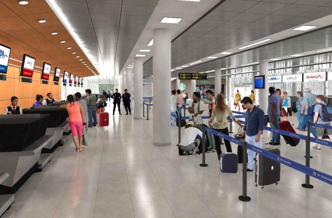 Desmienten que haya aires acondicionados apagados en el aeropuerto de Santa Marta