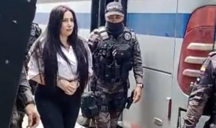 Así fue el traslado de Aida Merlano a centro de reclusión militar en Malambo