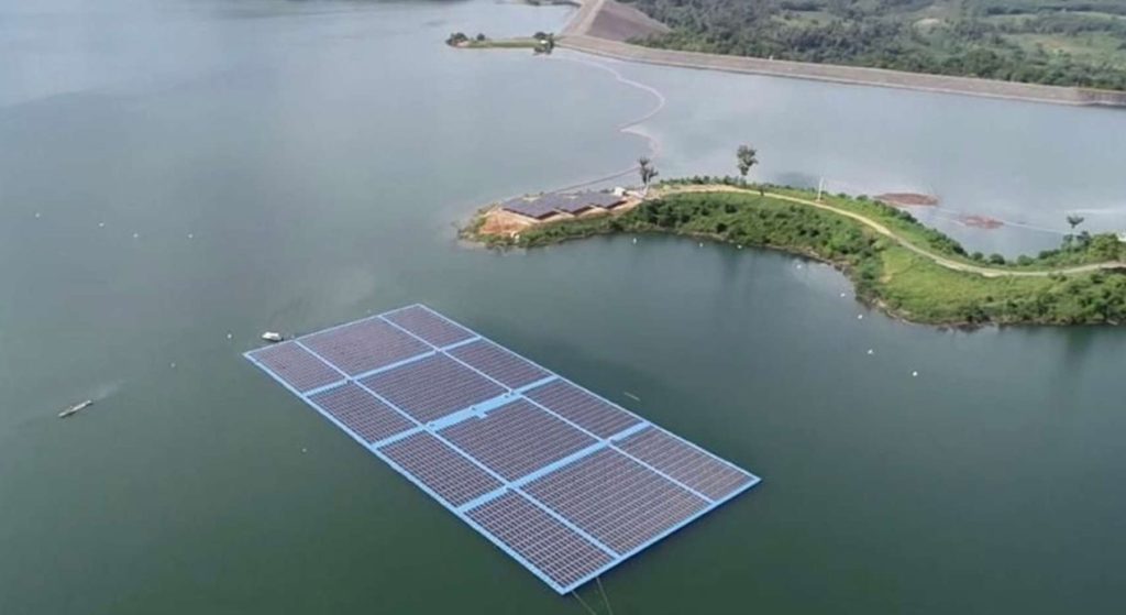 Aquasol, el primer parque solar flotante de América que está en Colombia