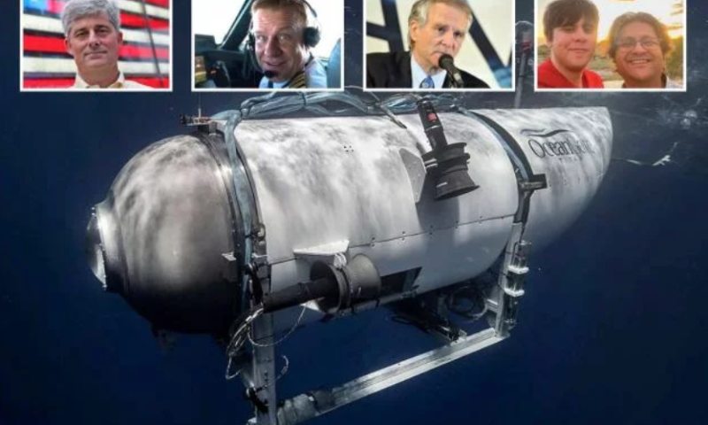 Submarino Titan habría "implosionado" matando a todos los tripulantes