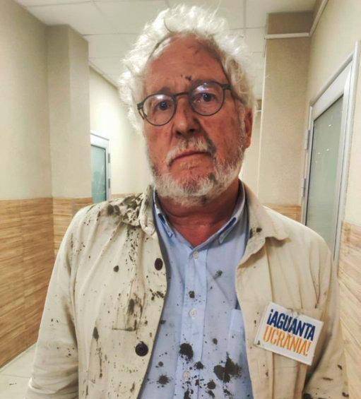 Héctor Abad Faciolince contó el terror que se vivió en el último bombardeo ruso a Ucrania