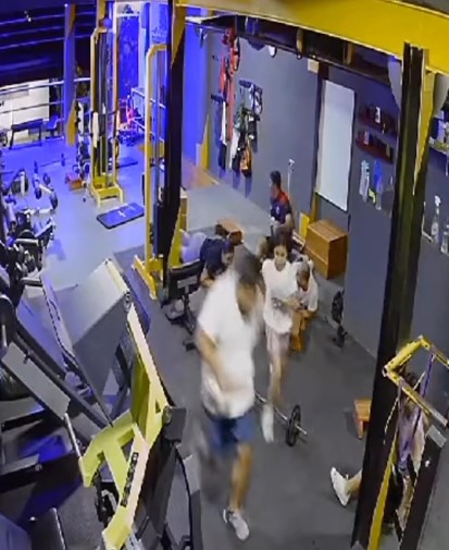 Así se vivió el momento de una balacera contra una estación de policía en Arauca