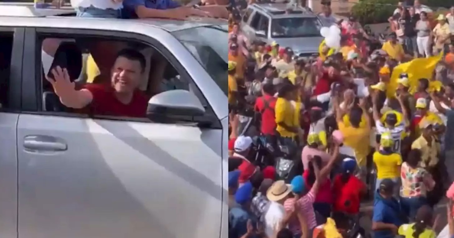 Condenado por corrupción fue recibido como un héroe en su pueblo