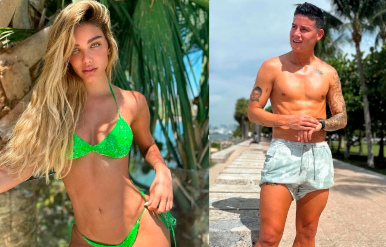 ¿James Rodríguez y Aleska Génesis juntos?