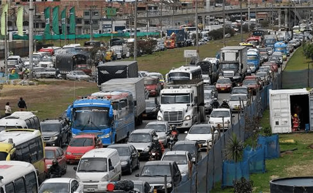 Bogotá y Medellín están en el Top 10 del peor tráfico de la región