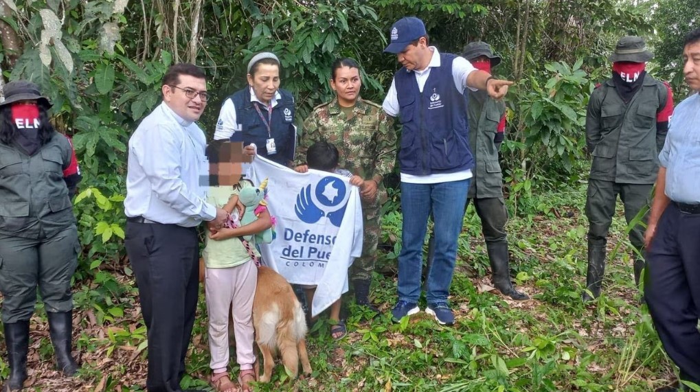 En libertad la sargento y sus hijos secuestrados por el ELN en Arauca