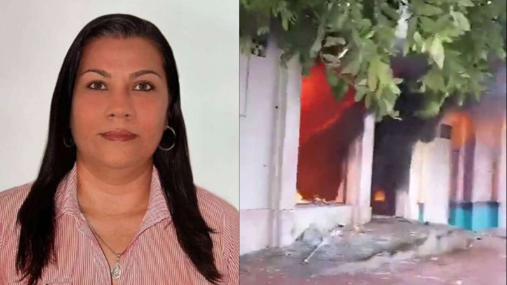 Ella era Duperly Arévalo, la funcionaria que murió quemada en Registraduría de Gamarra