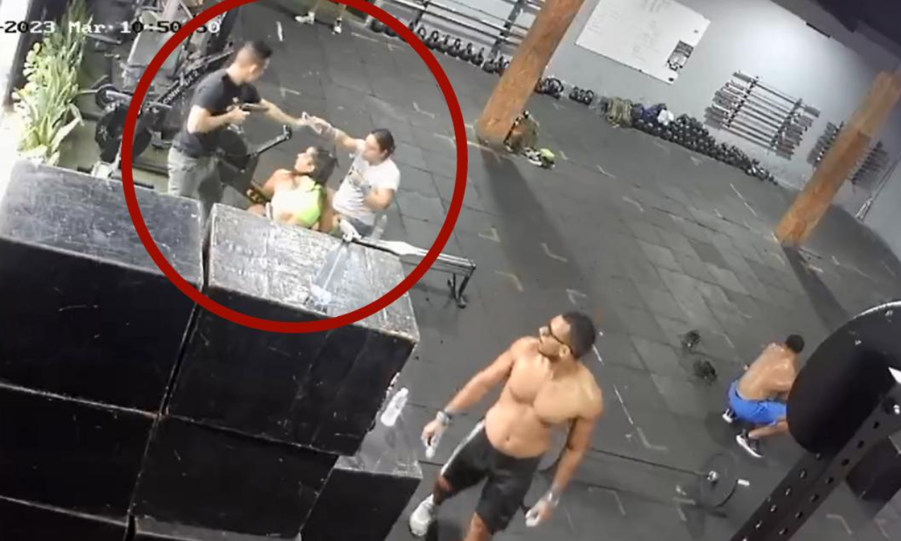 En seis segundos un hombre perpetró robo en un gimnasio de Barranquilla