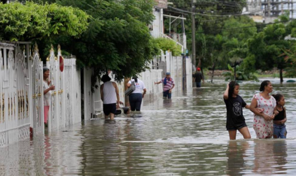 Lluvias causan estragos en Cartagena