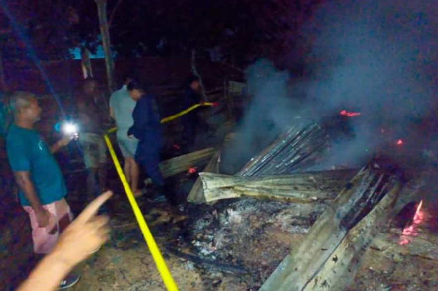 Mujer celosa prendió fuego a un colchón y acabó con tres casas