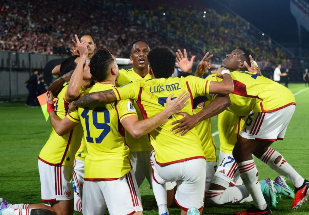 Colombia cerró jornada perfecta al vencer a Paraguay en Asunción