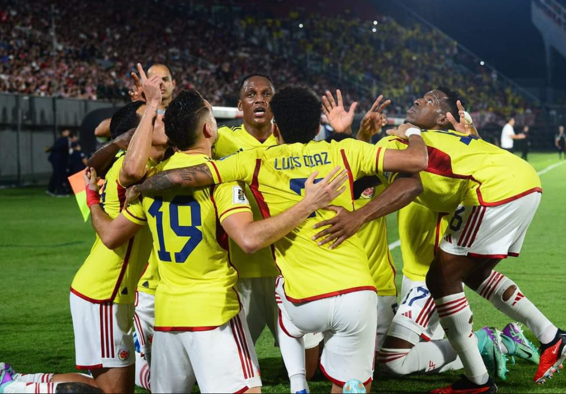 Colombia cerró jornada perfecta al vencer a Paraguay en Asunción
