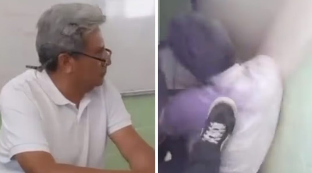 Estudiantes agreden a profesor acusado de acoso en México