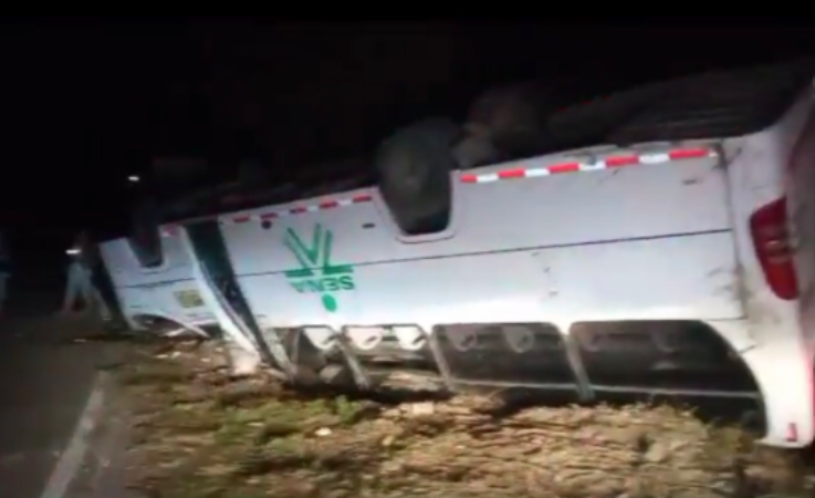 Falla en el sistema de frenos habría provocado grave accidente de un bus del Sena