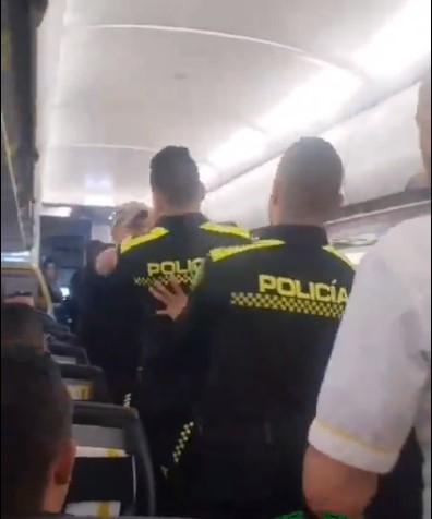 Así fue el incidente de intolerancia a bordo de un avión en Barranquilla