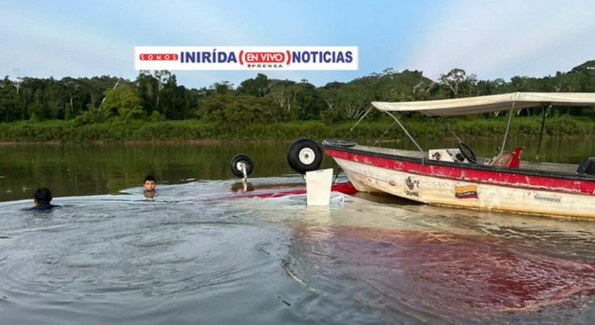 Intensifican búsqueda del menor desaparecido tras accidente de avioneta en el Río Guaviare