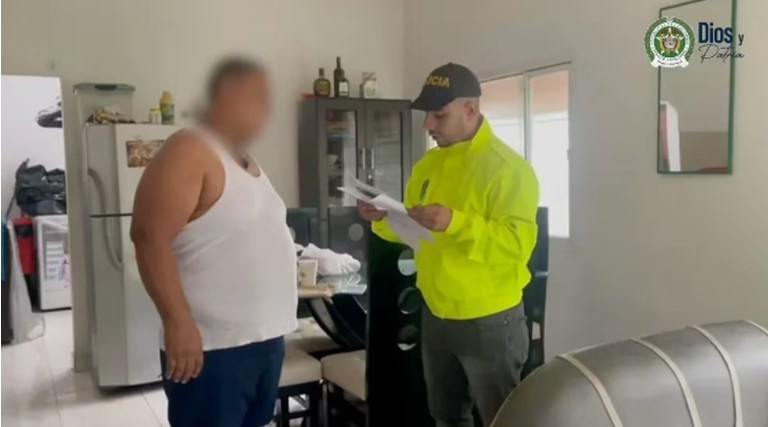 Uno de los cinco detenidos | Foto: A.P.I