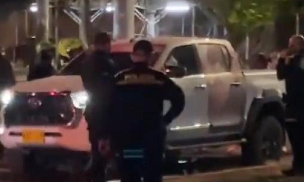 El atentado ocurrió en Valledupar Foto: El Tiempo