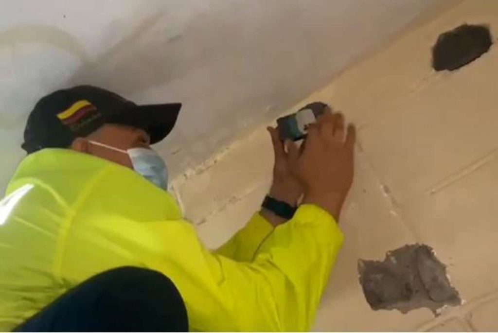 Operativo de la Policía Metropolitana en cárcel Distrital El Bosque de Barranquilla. Foto: El Tiempo