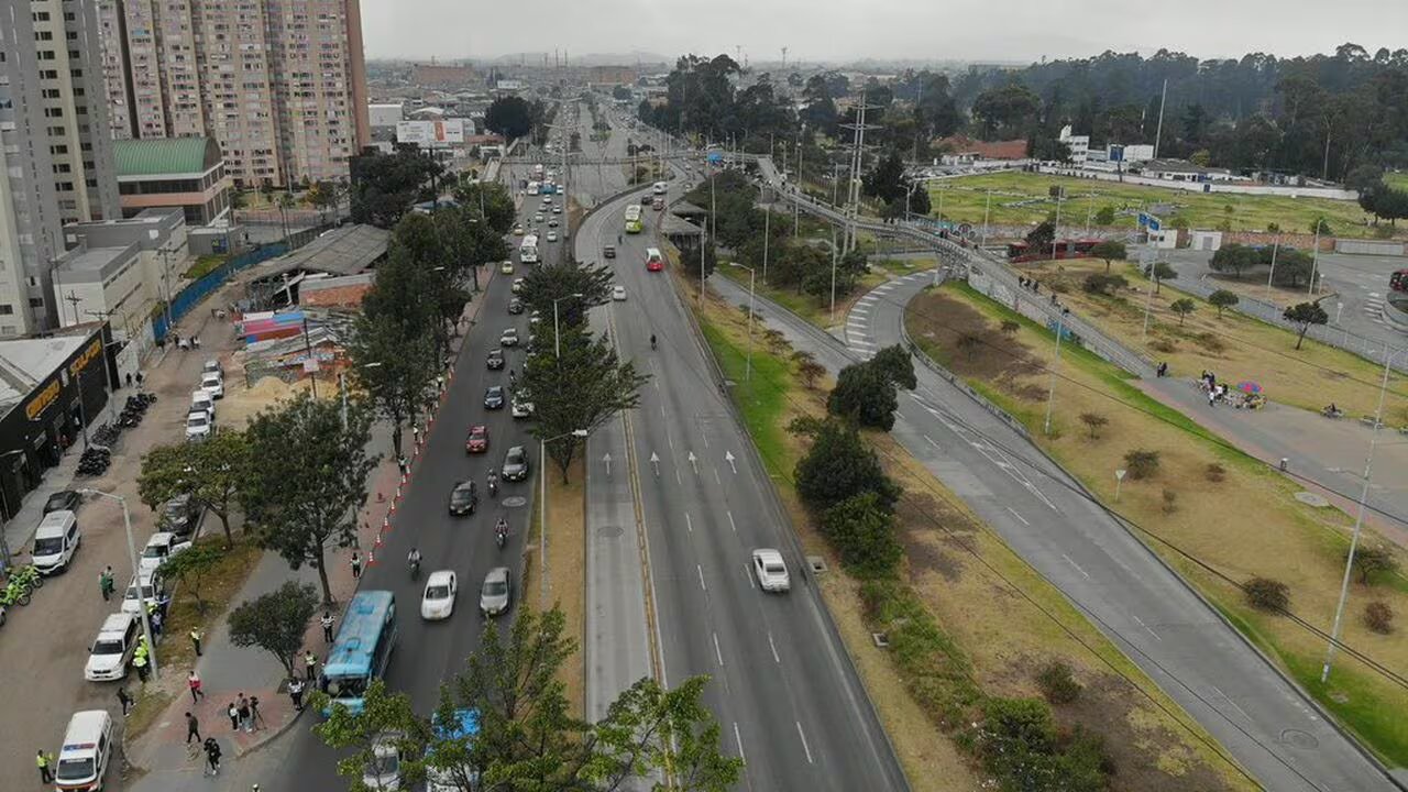 Vías de Bogotá foto: Semana