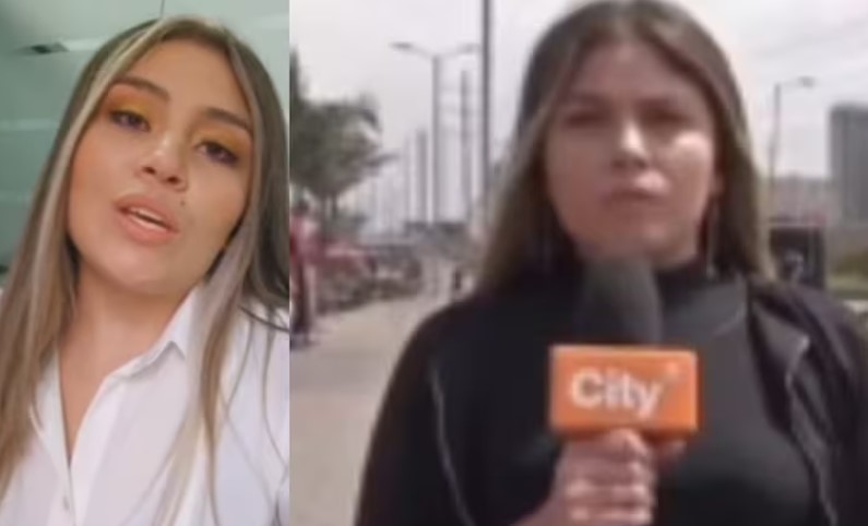 Periodista de City Tv salió a responderle a quienes se burlaron de ella por su lapsus en vivo