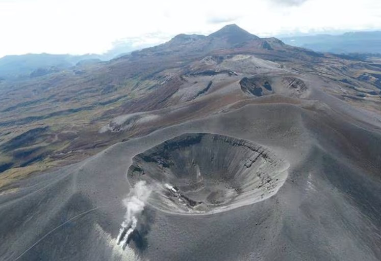 Volcán Puracé del Cauca en alerta amarilla por aumento de actividad sísmica