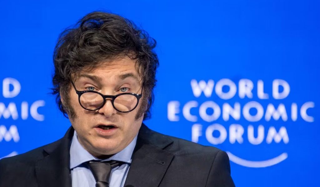 El desafiante discurso de Javier Milei en Davos