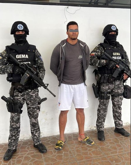 Alias 'Gringo', cabecilla de Disidencias Oliver Sinisterra, fue capturado en Ecuador