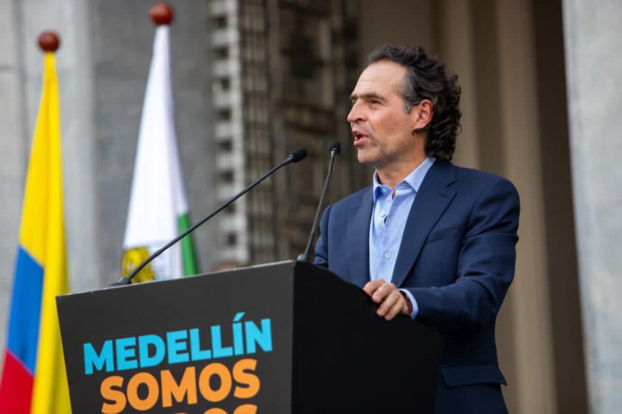 Federico Gutiérrez foto: Prensa Alcaldía de Medellín