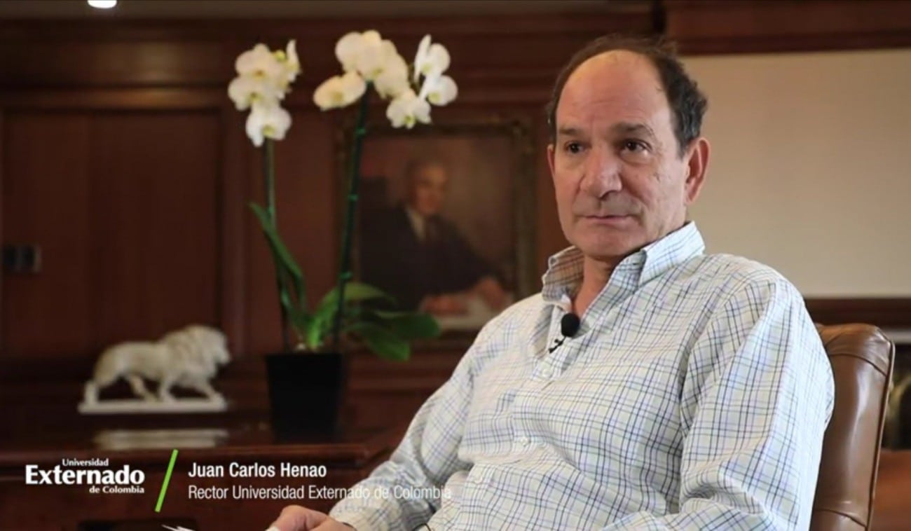 Juan Carlos Henao Pérez. Foto: Universidad Externado de Colombia