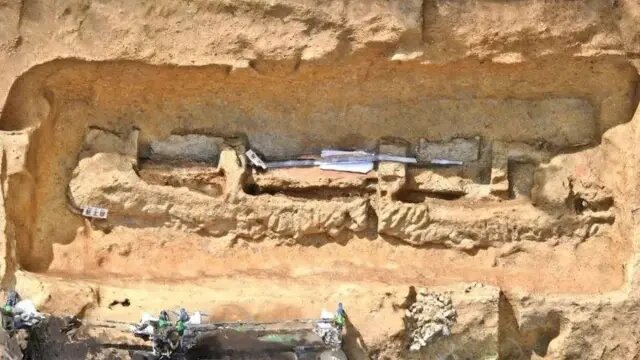 La espada 'dako' hallada en Japón. Foto: 20minutos