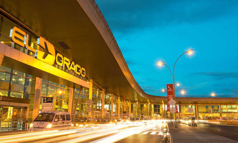 Aeropuerto Internacional El Dorado. Foto: Redes Sociales.