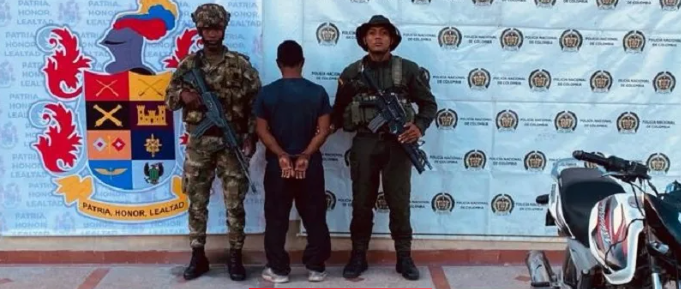 El cargamento tiene un peso aproximado de 25 kilos. Foto: diariodelhuila