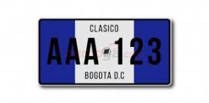 Placa Vehículos Antiguos y Clásicos