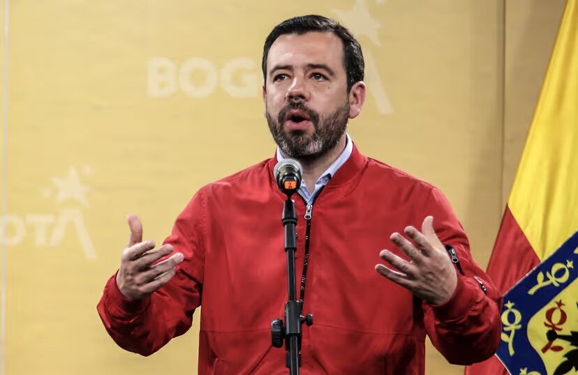 El alcalde de Bogotá, Carlos Fernando Galán. Foto: AFP